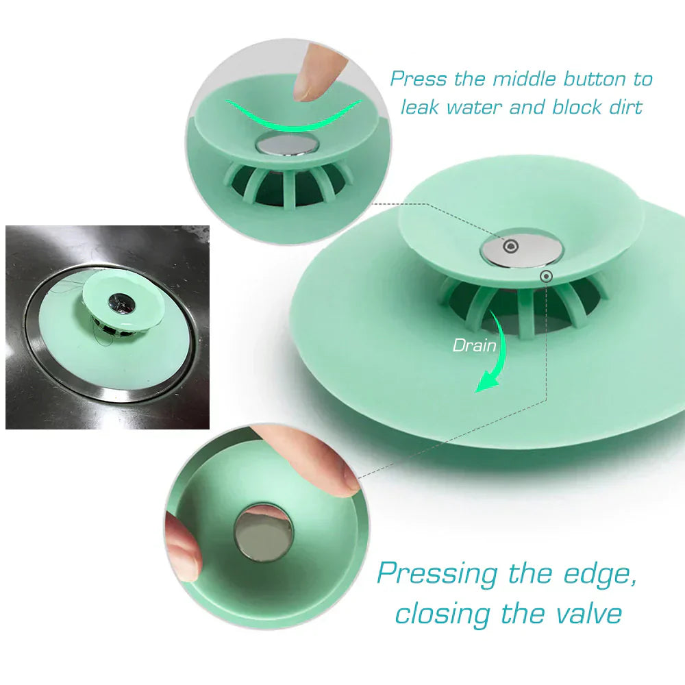 Tapón de Desagüe de Silicona Universal
